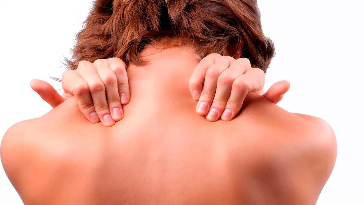 servikal osteokondrozda ağrı