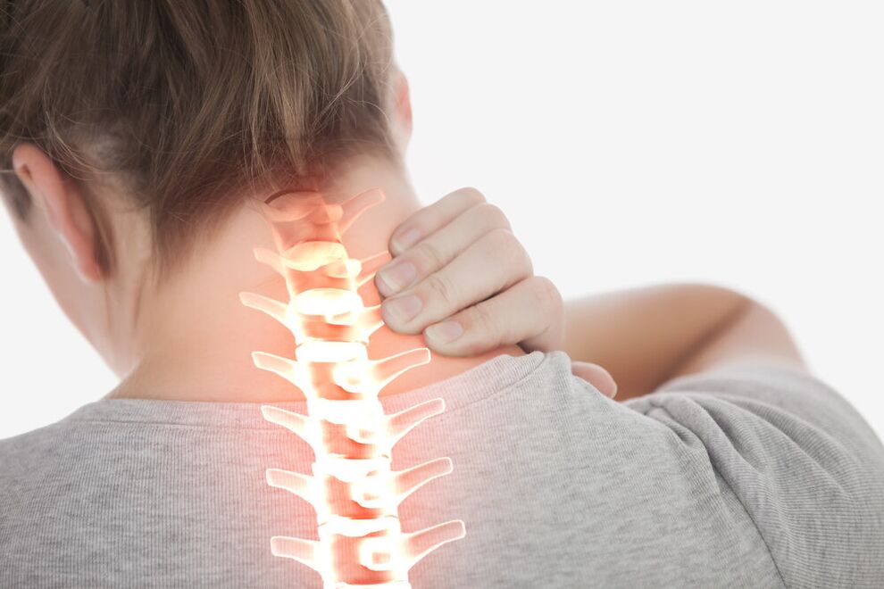 osteokondrozlu boyun ağrısı